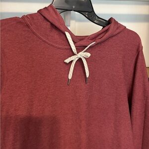 Vuori Women's Maroon Hoodie